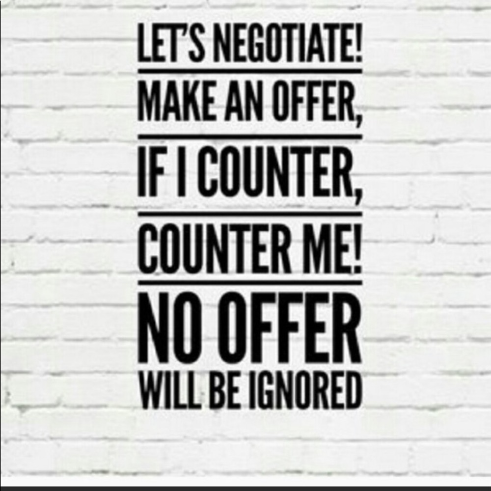 Everything has to go! Send an offer!